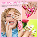 Silicone Brush Nail Tool & Dotting Tool Nail for Nail Art - 5pcs