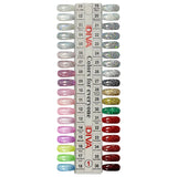 DND Diva Colour Sample Chart - 288 Colours