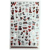 High Quality Nail Art Sticker Halloween F794