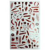 High Quality Nail Art Sticker Halloween F796