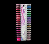 Tgel Colour Sample Chart - 216 Colours