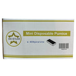 Be Star Foot File Mini Disposable Pumice – Box (400pcs) - Case (1600pcs)