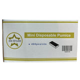 Be Star Foot File Mini Disposable Pumice – Box (400pcs) - Case (1600pcs)