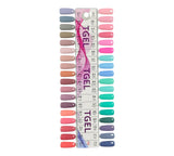 Tgel Colour Sample Chart - 216 Colours