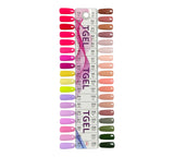 Tgel Colour Sample Chart - 216 Colours