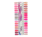 Tgel Colour Sample Chart - 216 Colours