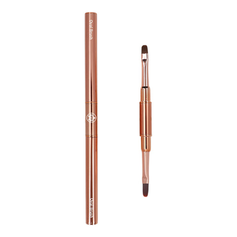 Be Star - Double Oval Rounded Head Acrylic Nail Art Brush - 9mm and 11mm