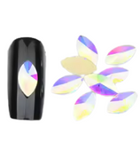 Nail Art – Rhinestones in AB and Aura Colour