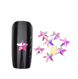 Nail Art – Rhinestones in AB and Aura Colour