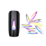 Nail Art – Rhinestones in AB and Aura Colour