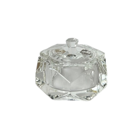 Big Crystal Acrylic Container Jar - Hexagon