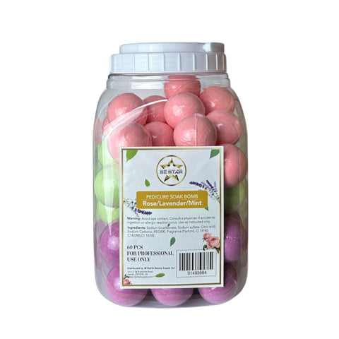 Be Star Pedicure Soak Bath Bomb  - 60pcs