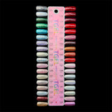 Tgel Barbie Collection Colour Sample Chart - 144 Colours