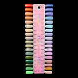 Tgel Barbie Collection Colour Sample Chart - 144 Colours
