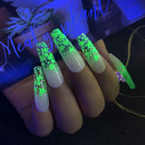 Luminous Sequins Glow Nail Art Sticker