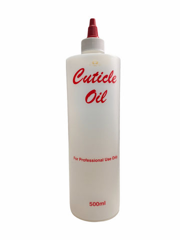 Empty Cuticle Oil Bottle - 500ml