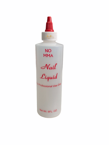 Empty Nail Liquid No MMA Bottle - 250ml