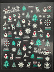 COLORF Nail Sticker Xmas CY-021