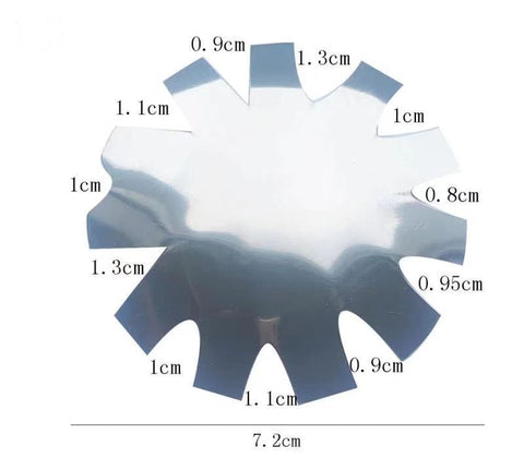 Easy French V Cut & Oval Cut Plate