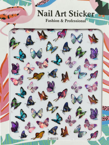 Nail Art Sticker Butterfly Z-D3713