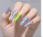 Nail Glitter Powders Flashing Crystal Diamond Sequins Series Multicolour Suit Fine Shinning Mixed Package Summer 12 jar/box